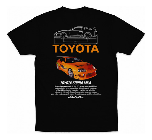 Playera Carro Supra Toyota Rapido Y Furioso Envio Gratis Fs