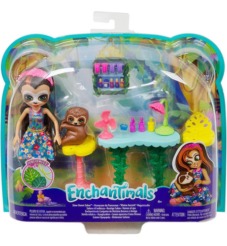 Mattel Enchantimals Slow-down Salon