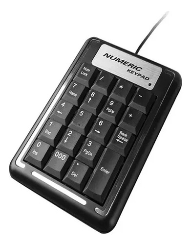 Teclado Numérico Conexión Usb