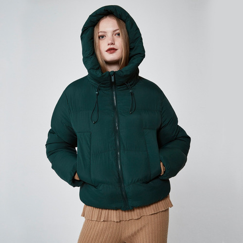 Campera Puffer Juno Green