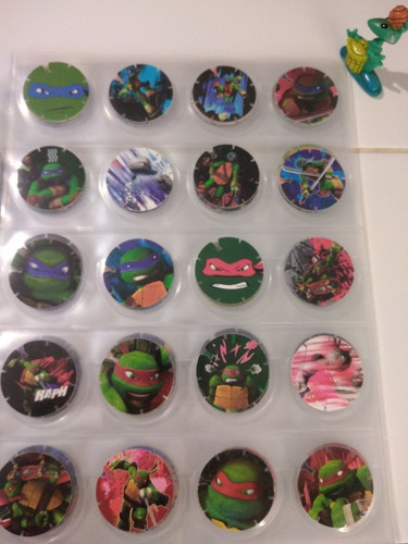 Colección Tazos Tortugas Ninja ( Colombia) 