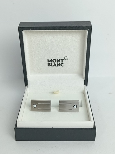 Mancuernillas Montblanc Rectangolo Original C/estuche 