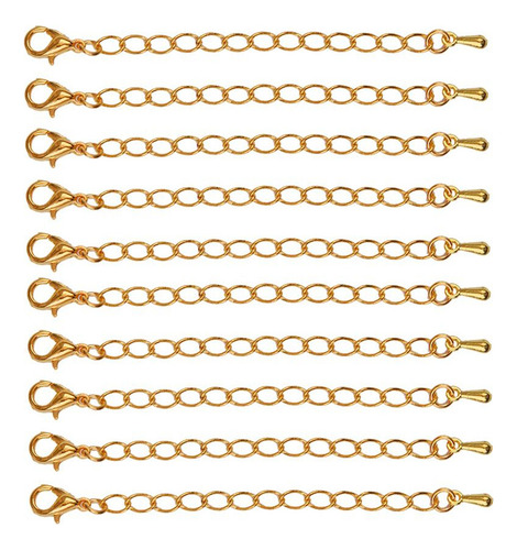 Cadena De Extensión Con Cierres De Langosta Oro