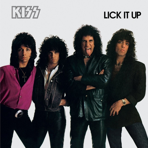 Novo vinil LP do Kiss Lick It Up em estoque importado