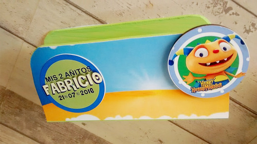 Servilleteros Souvenirs Henry Monster Packs X 6 Unidades
