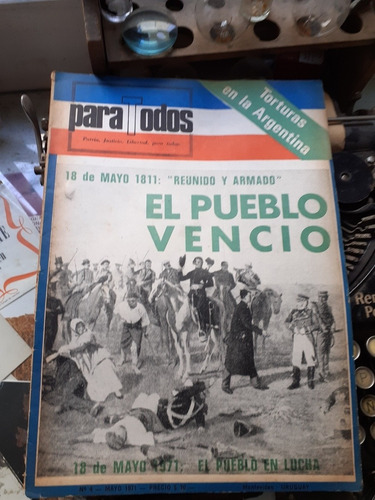 Revista Para Todos Mayo 1971/ Fernandez Cabrelli, Sarthou