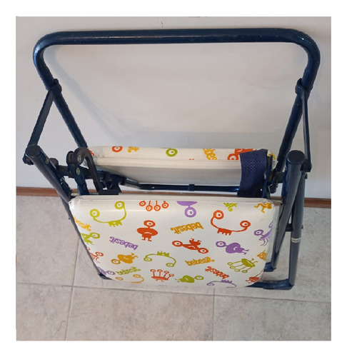 Silla De Comer Para Bebé Bebesit - Comodidad Y Estilo Silla De Comer Alta Azul (Usado)