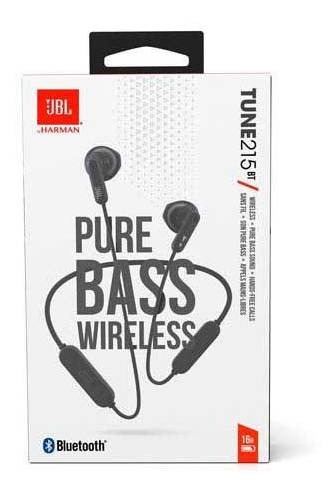 Imagem 5 de 6 de Fone De Ouvido Sem Fio Jbl Tune 215tws Intra-auricular Preto