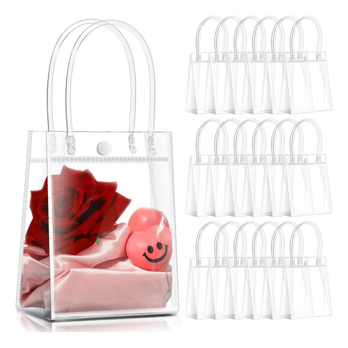 Genérico - Sacolas De Presente De Pvc Transparente Com