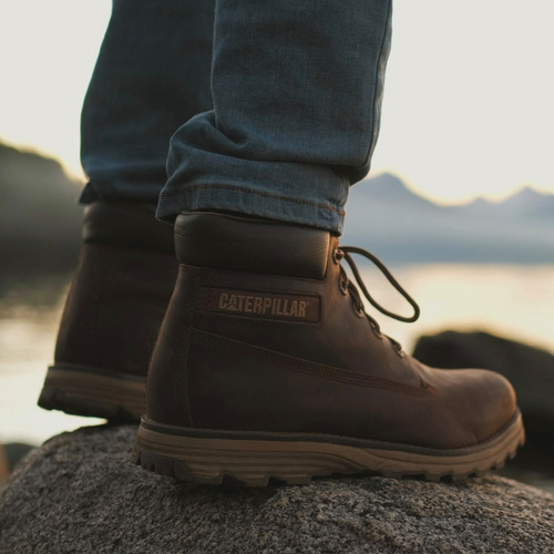 Imagen 7 de 7 de Botas Caterpillar Founder Boston Café Oscuro Hombre- P719587