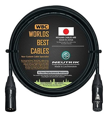 Microfono 15 Pie Quad Equilibrado Hecho Medida World Xlr