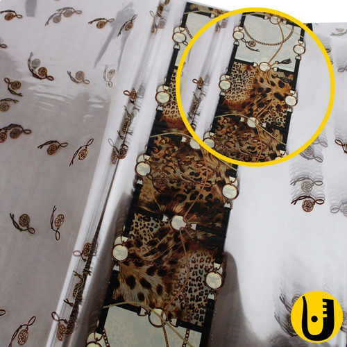 Imagem 4 de 8 de Sacos Para Cesta Celofane Embalagem 60x89 Estampado Com 25