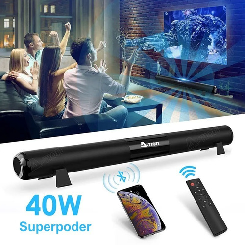 Imagen 5 de 6 de Barra De Sonido Bluetooth Home Theater
