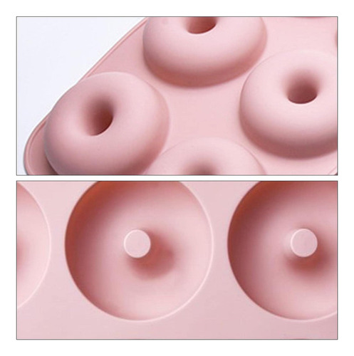 Molde De Silicona Para Donas,molde Antiadherente Para Donas