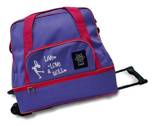 Imagen 6 de 9 de Bolso Cajon De Patin Artistico Carrito (opc Personalizable)