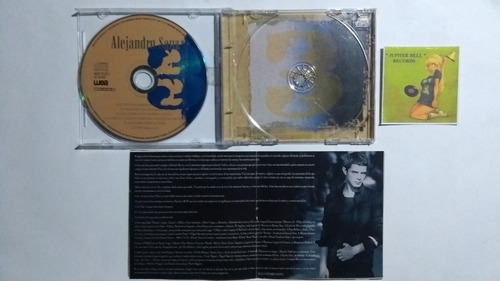 Alejandro Sanz 3 Mi Soledad Y Yo Cd 1995 De Coleccion
