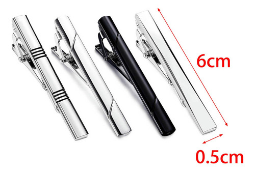 3 X 8 Uds. Clips De Corbata Para Boda, Marido, Fiesta