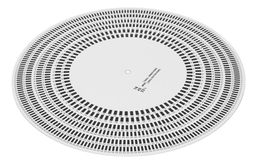 Disco De Calibración De Tocadiscos De Vinilo Lp Estroboscopi