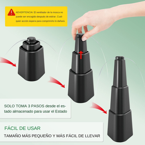 . .. 6 Piezas Mesas De Ventiladores De Mosca Y Exteriores