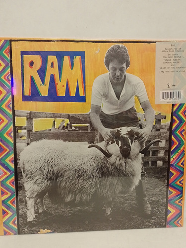 Paul Mccartney Ram Vinilo X2 Nuevo 