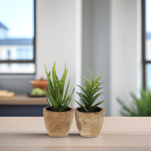 4 Peças De Simulação, Decoração Criativa, Mini Bonsai Artifi