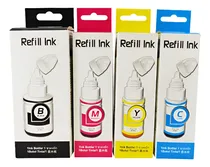 Comprar Kit*4 Tintas Gi190 G1100 G2100 G3110 890 G4100 G1800 Compat
