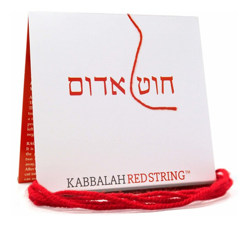 La Pulsera De Hilo Rojo Kabbalah Original De Israel - Paquet
