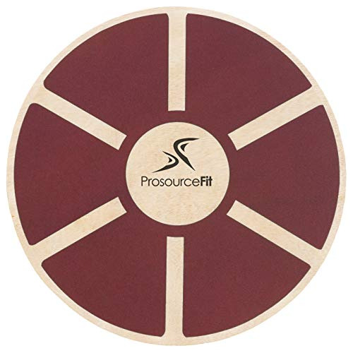 Prosource Tabla De Equilibrio De Madera Antideslizante Con O