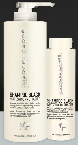 Marcel Carre Shampoo Black 300ml Matizador