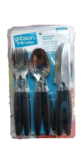 Juego De Cubiertos Gibson Everyday En Acero Inoxidable