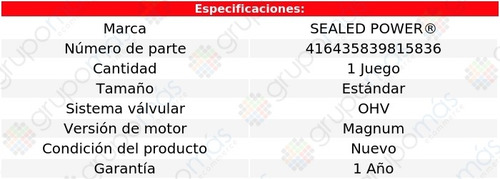 Set Bujes Árbol Levas Std Ram 2500 94 A 02 Sealed Power