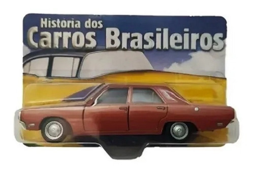 Miniatura Dodge Dart-história Dos Carros Brasileiros 1:38 Cor Caramelo