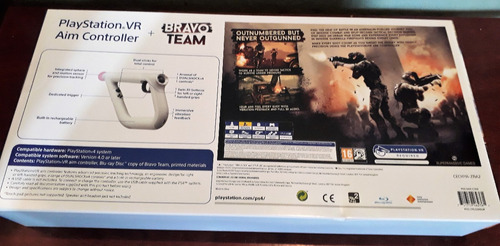 Playstation Vr Aim Controller + Bravo Team