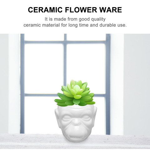 Jarrón De Cerámica Para Decoración Creativa, 1 Pieza
