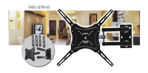 Base Tv Soporte 50kg De 14 Hasta 43 Pulgadas Hdl-117b-2
