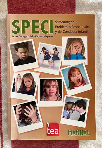 Manual Speci, Screening De Problemas Emocionales.