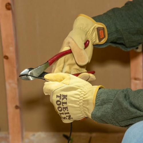 Klein Tools 60606 Guantes de Cuero Multiusos Talla Ch