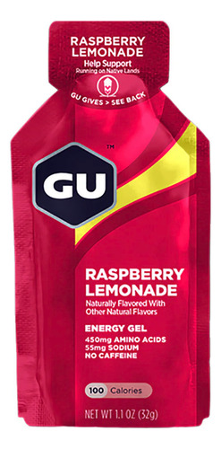 Gu Gel Raspberry Lemonade 24 Pz
