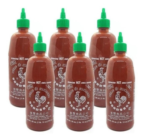 Pack X 6 - Sriracha - Tuong -793 Grs.