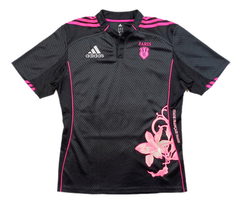 Camiseta Stade Francais 2013 adidas Rugby Francia París Sf M (Usado)