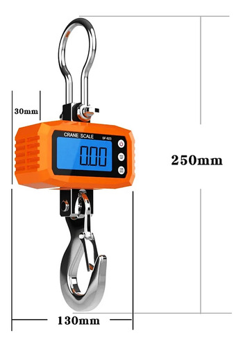 Báscula De Grúa Electrónica Portátil, Báscula Colgante De