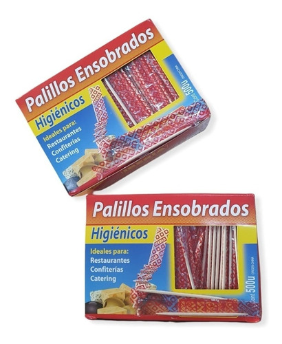 Escarbadientes Higiénicos Ensobrados (caja X 500 Unidades)