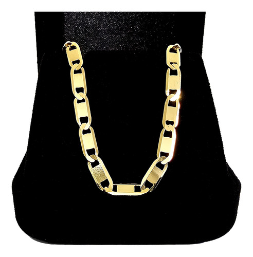 Pulseira Maciça Piastrine Grossa Toda De Ouro 18k 750