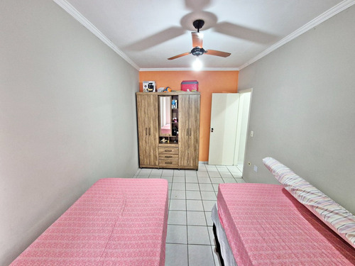 Apartamento 1 Dormitório, Sala, Sacada, Garagem, Elevadores, R$ 285 Mil, Em Praia Grande, (ap1351)