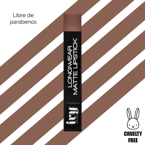 Labial Longwear Matte Lipstick Ivy Royal Serenity