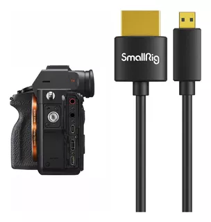 Cabo Micro Hdmi Para Camera Sony Canon 4k Smallrig 55cm