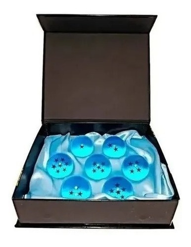 Esferas Dragon Ball Súper Azules X 7 Caja Original Ban Dai