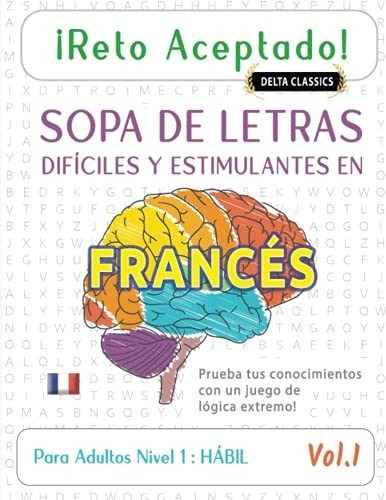 Libro :  Reto Aceptado - Sopa De Letras Dificiles Y... 