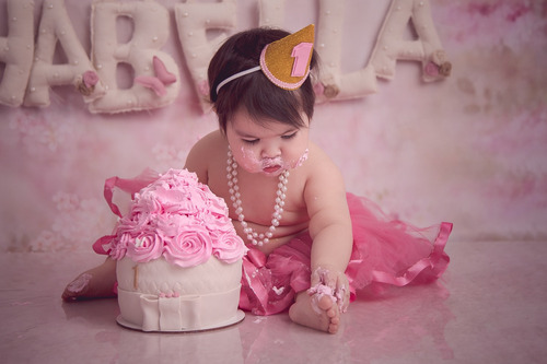 Promo Sesion De Fotos 1 Añito. Book Bebes Smash Cake. Torta