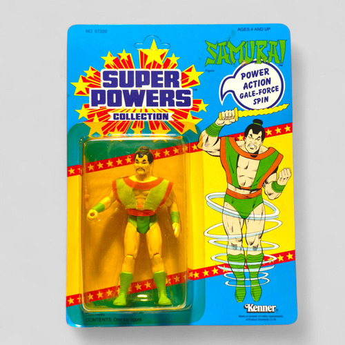 Boneco Samurai Lacrado Coleção Super Powers Kenner/estrela (Usado)